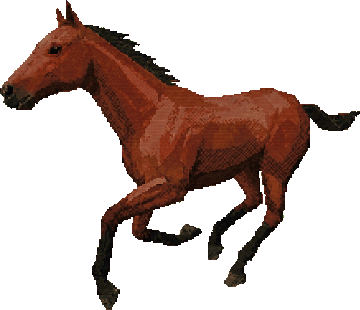 Spur horse mascot
